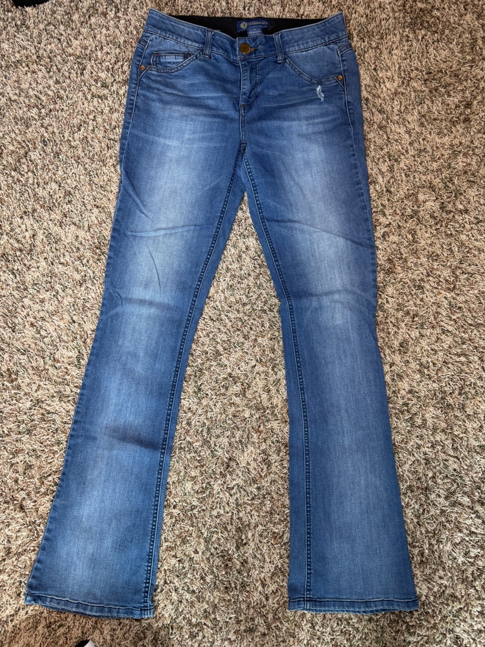 Democracy Women's Boot Cut Jeans - Medium Blue Wash - Picture 3 of 6